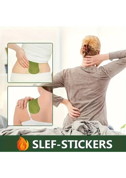 5 Adet Doğal Çin Yakısı Bitkisel Ağrı Bandı Bel Boyun Omuzlar, Dizler ve Alt Sırt Için fırsatları