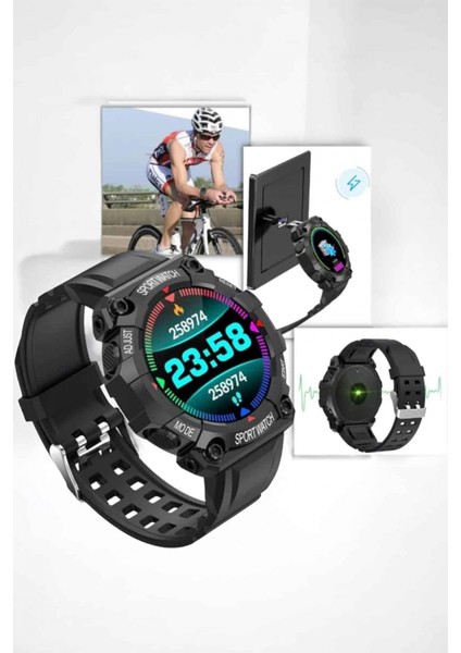 Ieg Bluetooth 5.0 Destekli Çok Fonksiyonlu Yeni Nesil Akıllı Saat indirimleri