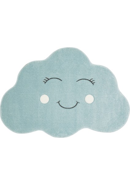 Dream 13 Blue Canlı Renkleri ve Hav Toz Vermez Yapısı ile Çocuk ve Bebek Odası Halısı