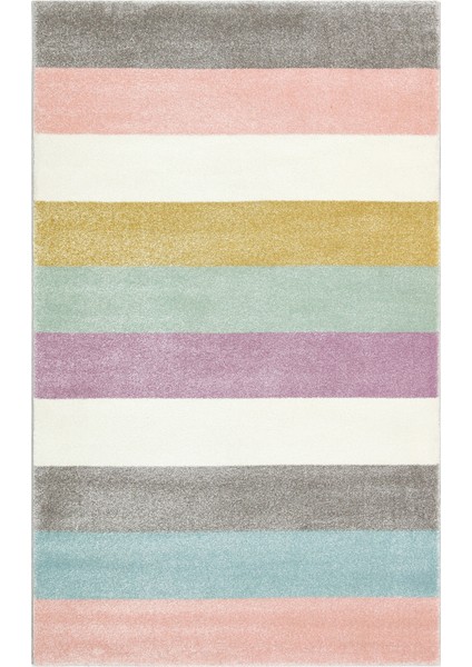 Dream 22 Pastel Canlı Renkleri ve Hav Toz Vermez Yapısı ile Çocuk ve Bebek Odası Halısı