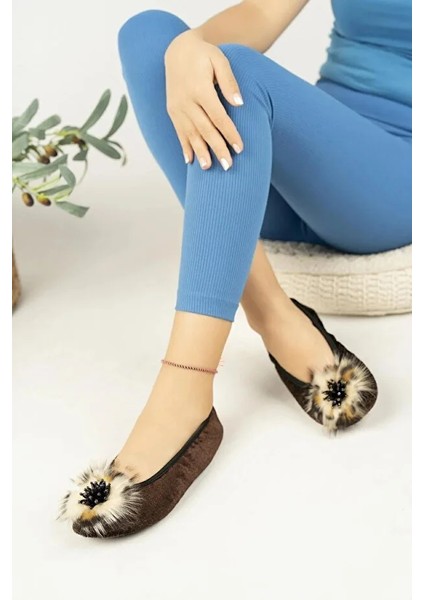Kadın Ev Babeti Misafirlik Babeti Kadın Patik Çorap Panduf Ev Ayakkabısı Pisi Babet