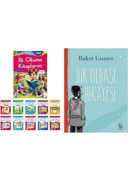 1.sınıf Ilk Okuma Kitaplarım Seti-A + Bir Yılbaşı Hikayesi