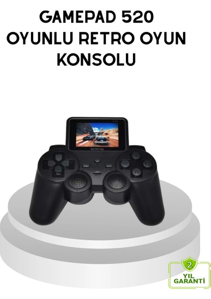 S10 Retro Oyun Konsolu Taşınabilir 2.8 Inç Ekran Ergonomik Nostalji