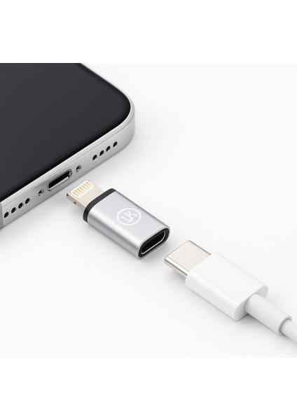 Lightning – Type-C Dönüştürücü Adaptör | iPhone Uyumlu Hızlı Şarj & Veri Aktarım Adaptörü fırsatları