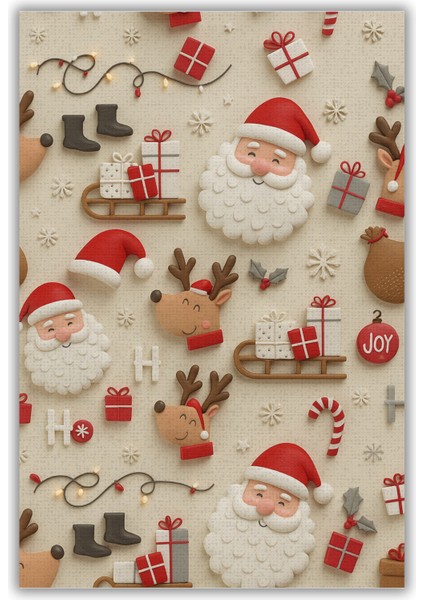 Yılbaşı Temalı Figürlü Kırmızı Halı Dijital Baskılı Dokuma Kaymaz Tabanlı Yıkanabilir Yeni Yıl Halısı fiyatları