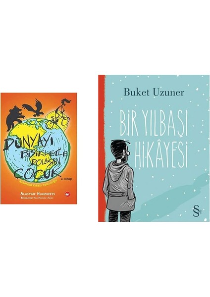 Dünyayı Bisikletle Dolaşan Çocuk 2. Kitap - Amerika Kıtası Yolculuğu + Bir Yılbaşı Hikayesi