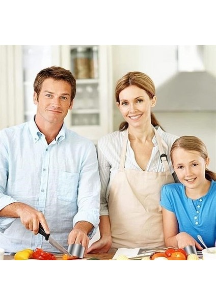 Buffer® 2li Metal Parmak Koruyucu Hızlı ve Güvenli Kesme Paslanmaz Çelik Koruyucu Aparat