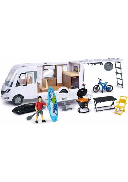 Dickie Işıklı Karavan Kamp Oyun Seti 203837021 fırsatları