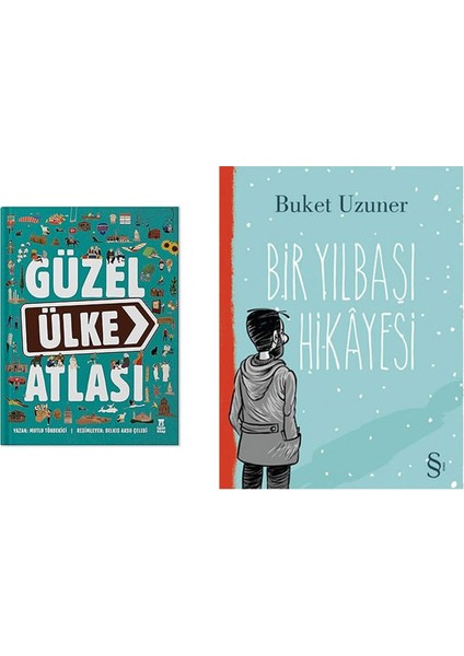 Güzel Ülke Atlası (Ciltli) + Bir Yılbaşı Hikayesi