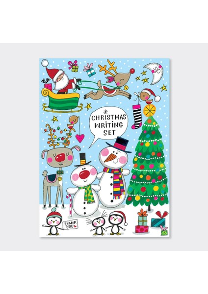 Rachel Ellen - Christmas Thank You Mektup Yazma Seti