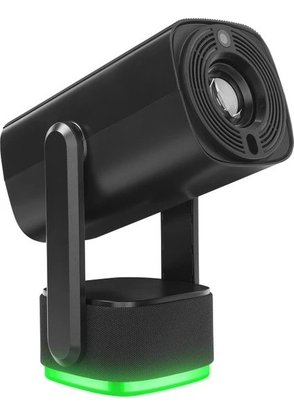 Everest PJ08 5200 Mah Otomatik Odaklama 5200 Lümen Android 11 Ekran Yansıtmalı Rainbow Hd 720P Hd 4K Destekli Projeksiyo