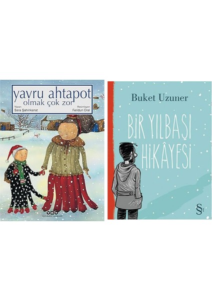 Yavru Ahtapot Olmak Çok Zor (Karton Kapak) + Bir Yılbaşı Hikayesi