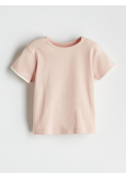 Yeni Sezon Bisiklet Yaka Basic Kız Bebek Şortlu Pijama Takımı fiyatları