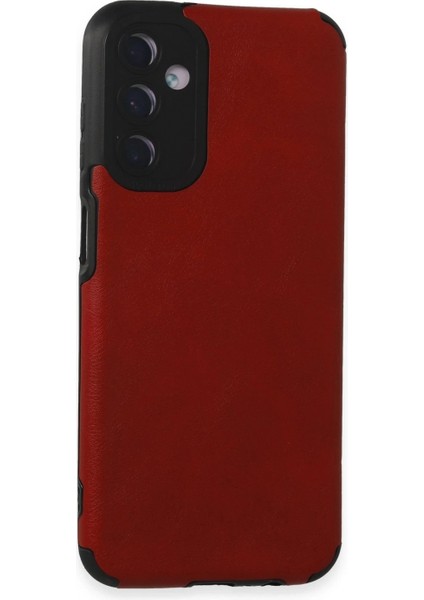 Ieg Samsung Galaxy M14 5g Kılıf Loop Deri Silikon - Kırmızı