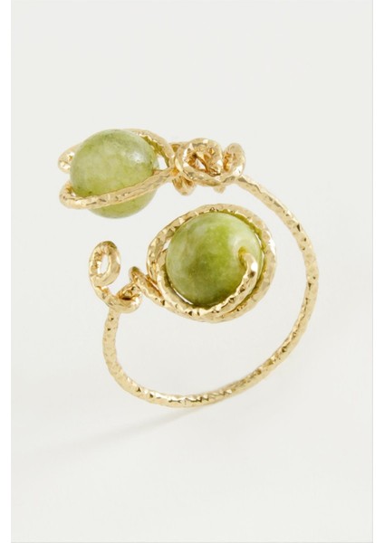 Ceyt Doğal Taşlı Yüzük