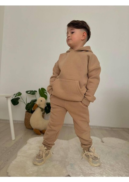 Erkek Çoçuk Kapşonlu 2 Li Takım modelleri