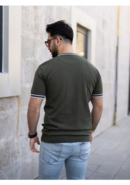 Triko T-Shirt Haki Renk fiyatları