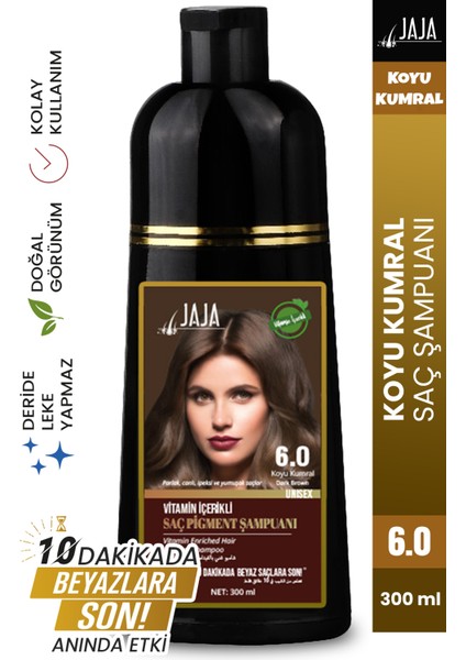 Koyu Kumral Saç Şampuanı (Beyazlar Için) 300 ml