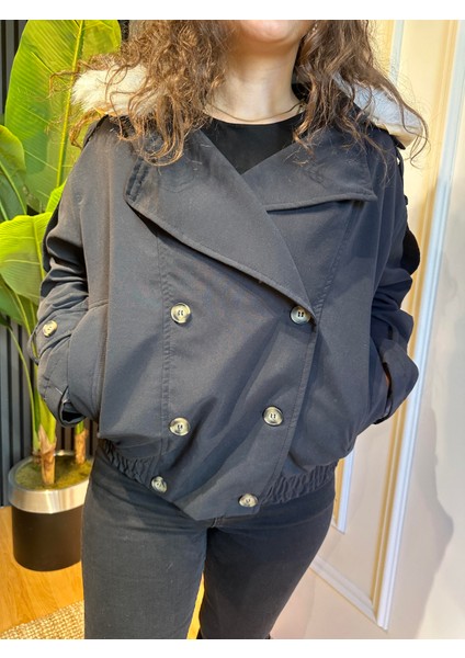 Yakası Kürklü Çıkarılabilir Astarlı Mont fırsatları