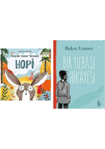 Hopi - Küçük Cesur Tavşan (Ciltli): Organik Kitap + Bir Yılbaşı Hikayesi