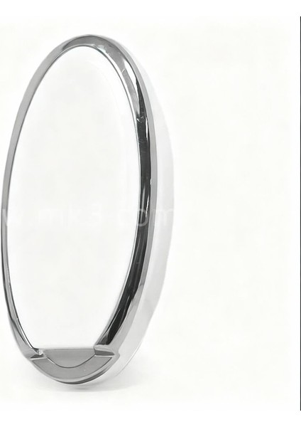 Lüks Nissan Micra, Juke, Qashqai, Note, Navara, Pulsar Smart Nano Anahtar Kılıfı – Beyaz & Gümüş modelleri