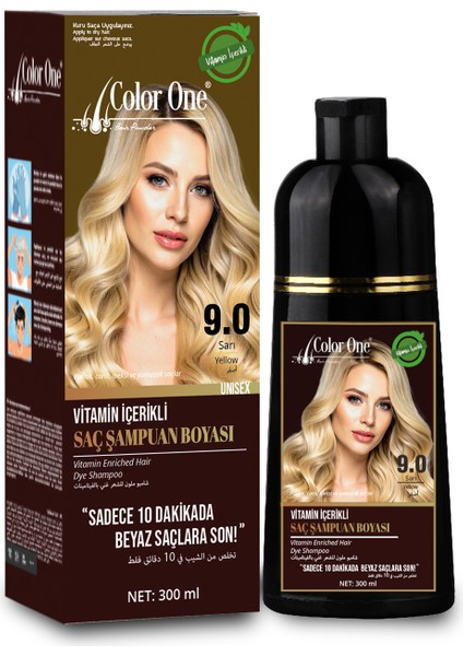 Sarı Saç Dip Boya Şampuanı 300 ml (Doğal Sarı Saçlar Için) fiyatları