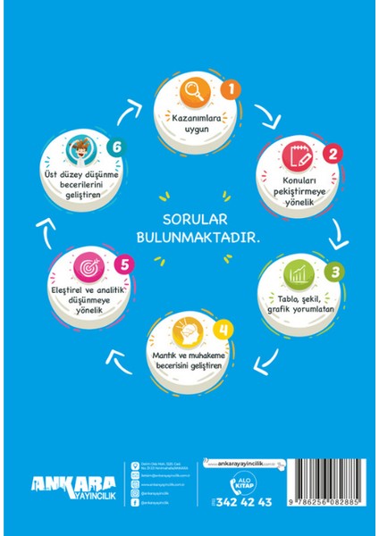 Nartest 7.sınıf Mod Matematik Soru Bankası ve Ankara Güçlendiren Denemeleri +1 Lgs Deneme Hediyeli fırsatları