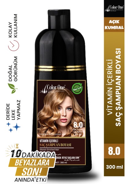 Açık Kumral Saç Şampuanı 300 ml