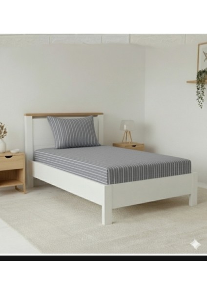 Tek Kişilik Lastikli Çarşaf Seti +1 Adet Yastık Kılıfı fırsatları