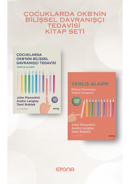Çocuklarda Okb'nin Bilişsel Davranışçı Tedavisi Kitap Seti