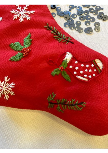 Tamamen El Yapımı Noel Çorabı fırsatları