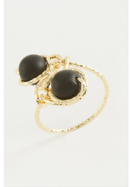 Onix Doğal Taşlı Yüzük