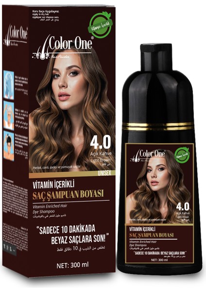 Açık Kahve Saç Şampuanı (Beyazlar Için) 300 ml fiyatları