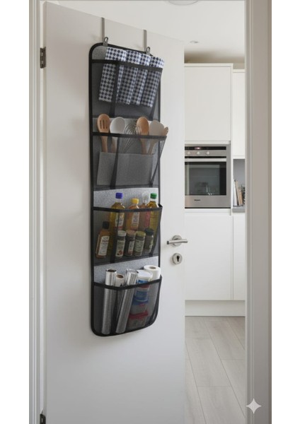 Dolap Içi Düzenleyici Kapı Arkası Askılık Kapı Arkası Organizeri Banyo Mutfak Düzenleyici