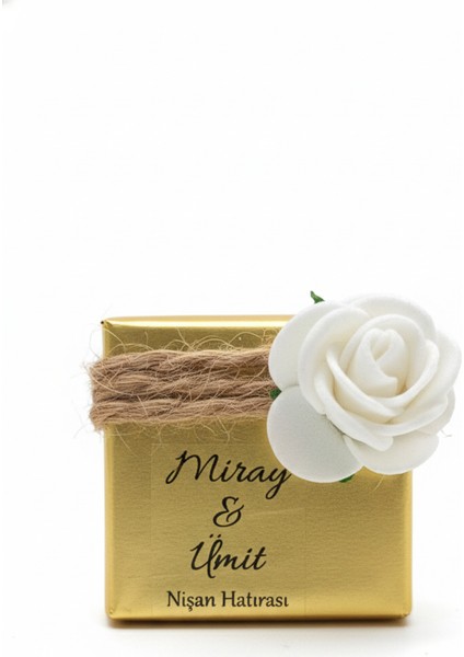 Özel Günlere Özel Süslemeli Madlen Çikolata - Söz Hediyelik, Nişan Hediyelik, Nikah Hatırası ve Kız Isteme Özel Gün Hediyelik Çikolata