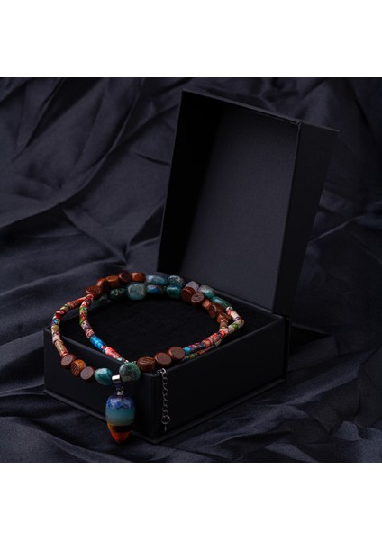 Varisit, Hindistan Cevizi ve Turkuaz Doğal Taş Kadın Kolye – Doğal Enerji, Zarafet ve Canlılık Kolyesi fiyatları