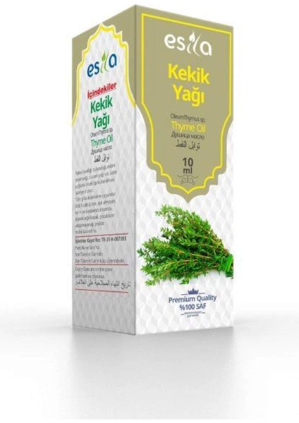 Kekik Yağı 10 Ml.
