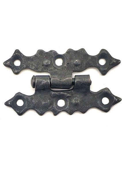 Antika Tarz Dekoratif Pirinç Yıldız Menteşe - 63x36 mm, Oksit fiyatları