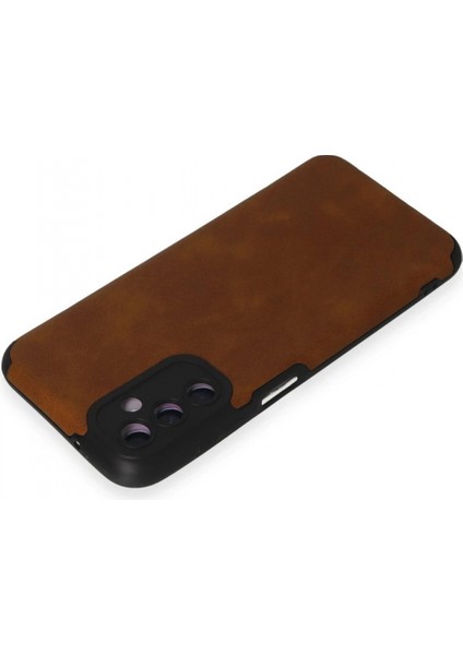 Ieg Samsung Galaxy M14 5g Kılıf Loop Deri Silikon - Kahverengi modelleri