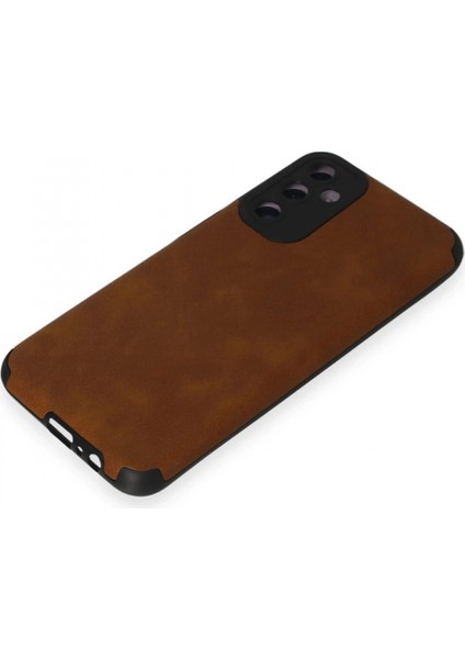 Ieg Samsung Galaxy M14 5g Kılıf Loop Deri Silikon - Kahverengi fırsatları