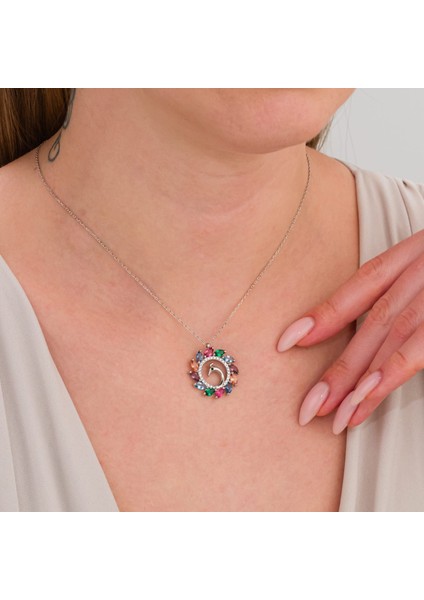 Tavus Kuşu Gümüş Kolye fiyatları