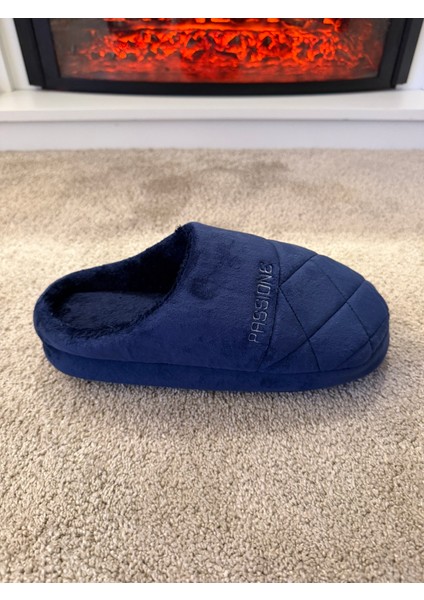 Erkek Pofuduk Taban Çok Yumuşak ve Hafif Içi Yünlü Peluş Ev Terliği fırsatları