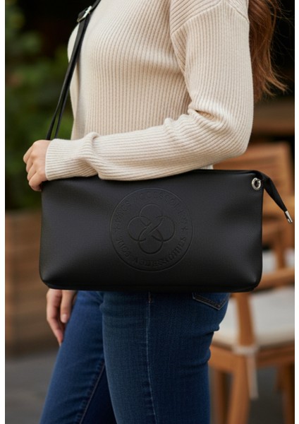 Kadın Askılı Lacos Kumaş Çanta