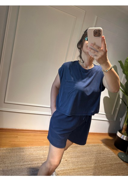 Lacivert Şort modelleri