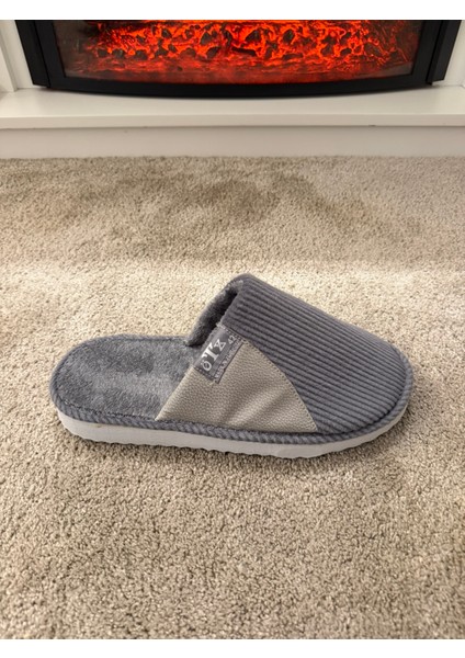 Erkek Sessiz Taban Çok Yumuşak ve Hafif Içi Yünlü Peluş Ev Terliği fırsatları