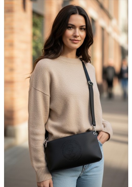 Kadın Askılı Lacos Kumaş Çanta