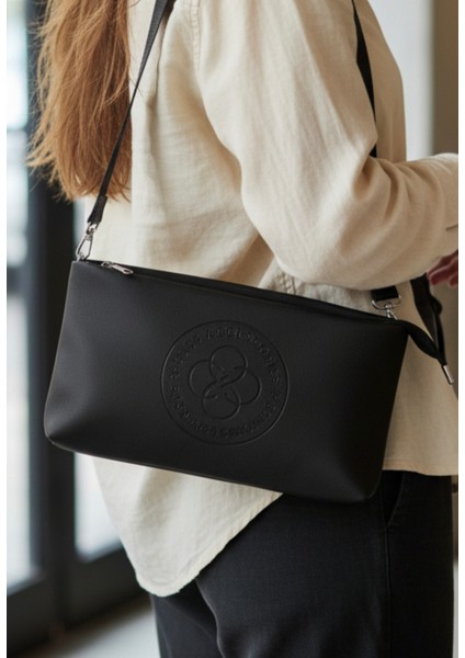 Kadın Askılı Lacos Kumaş Çanta