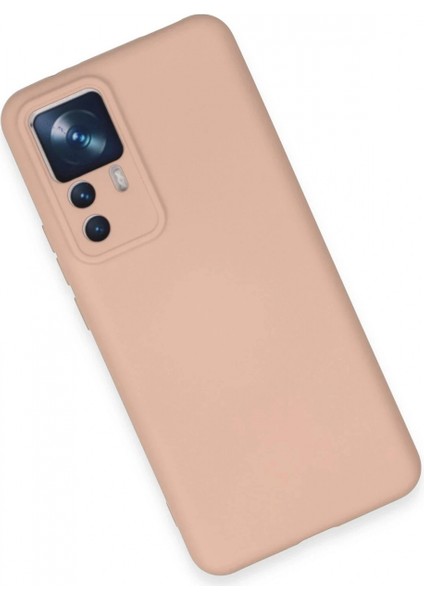 Ieg Xiaomi Mi 12T Pro Kılıf Nano Içi Kadife Silikon - Pudra modelleri