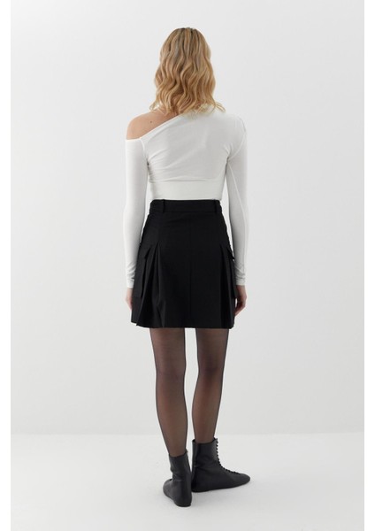 Kayık Yaka Düşük Omuz Bluz Ekru fırsatları