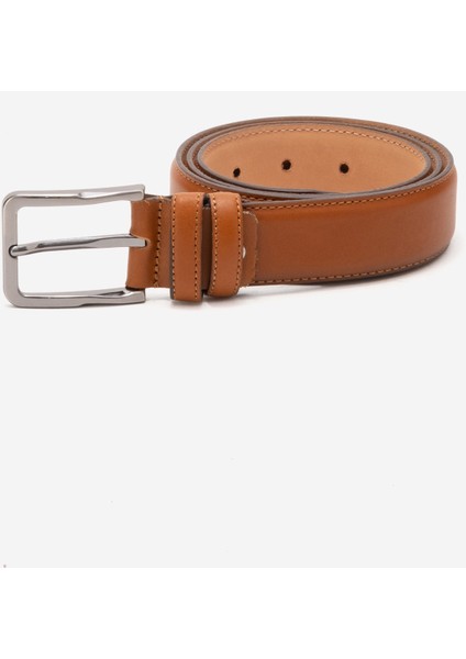 Hakiki Deri 3.5cm Erkek Takım Elbise Dikişli Klasik Kemer 518 Taba fiyatları